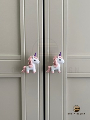 Gy Atelier Çocuk Odası Kulpları - Unicorn Kulp (Tekli)
