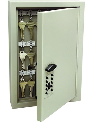Gy Atelier Kidde 001795 Kombinasyon Touchpoint Giriş Anahtar Dolabı, Kil, 30