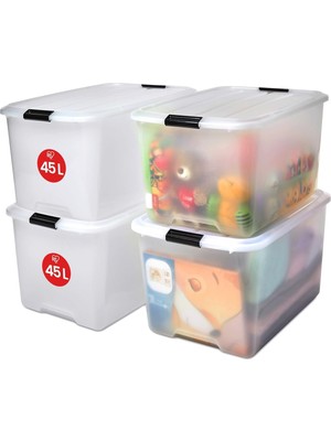 Gy Atelier Irıs Ohyama Tb-45 Kutu Seti, 45L, Şeffaf