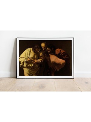 Gy Atelier Pegziz PGZZNM1932 Caravaggio Sanatsal Duvar Dekorasyon Poster 60X90CM
