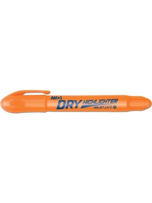 Gy Atelier Amos Hldor Amos Dry Highliter Jel Fosforlu Kalem, Turuncu, Turuncu