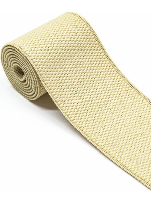 6 cm Petekli Dokuma Lastik - Korse Kemer & Ayakkabı Yan Bant Lastiği - 1 Metre