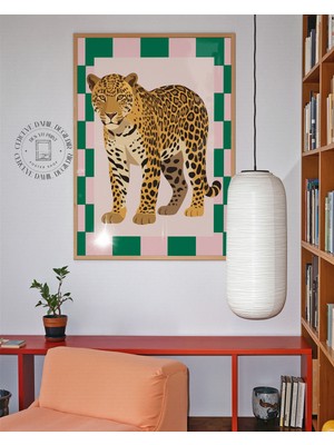 Des Vu Print Kaplan Posteri, Eclectic Maximalist Temalı Çerçevesiz Poster