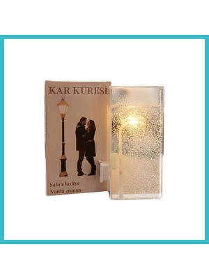 Defne Store Kar Küresi Pvc Dekor Lamba Dfnbez