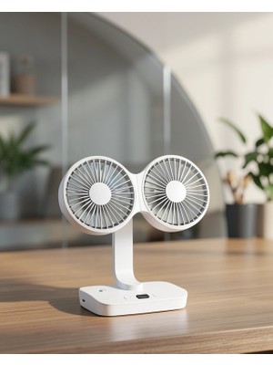 Nemere Kablosuz 720° Döner Masaüstü Fan XUCZZZSP01FAN-2