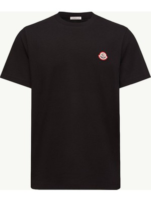 Moncler Red Logolu Pamuklu Jersey Tişört L20918C0004589B8Y999