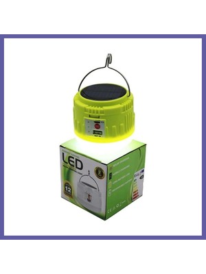 Nida USB Şarjlı LED Solar Kamp Lambası Nıda
