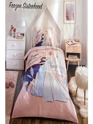 Özdilek Frozen Sisterhood Tek Kişilik Lisanslı Lastikli Çocuk Nevresim Takımı