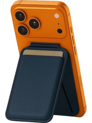 Flexstand Standlı Lacivert Magnetik Yapıştırmalı 5 Hazneli Mıknatıslı Kartlık