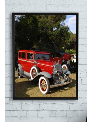 1931 Buick Araba Çerçeveli Tablo 2 40X50CM