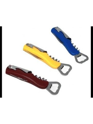 Hace Bazaar Çok Amaçlı ve Kullanışlı Metal Tirbişon - Açacak 4 Fonksiyonlu