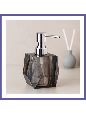 Nida Sıvı Sabunluk 180 ml Akrilik Mika Kristal Nıda