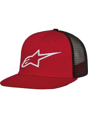 Alpinestars Corp Trucker Şapka Kırmızı  Siyah