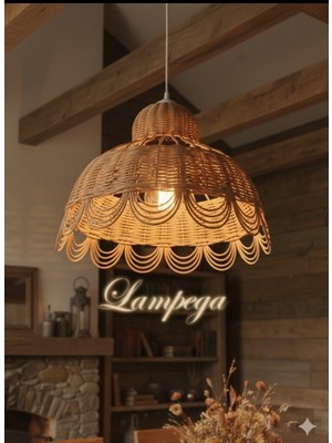 Lampegarattan Bambu Avize