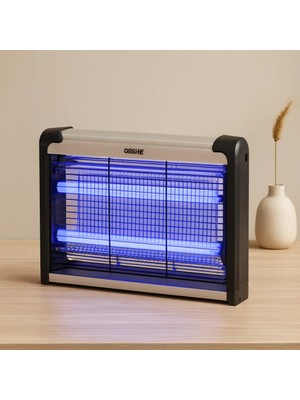 Elektrikli Sinek Öldürücü 2000V - 30 M², LED Mavi Işık