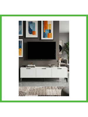Bezos Royal Tv Sehpası Suntalam Beyaz 160X35 Arz