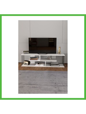 Bezos Gzd Tv Ünitesi Beyaz 140 cm Arz
