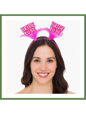 Bezos Pembe Renkli Bride To Be Parti Tacı ? Bekarlığa Veda Gecesi Için HB006