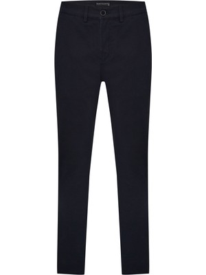 Mudo Erkek Lacivert Slim Fit Chino Pantolon