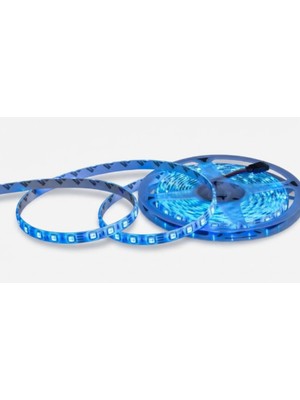 Noas Şerit Led 5 Metre Mavi 12V İç Mekan Kendinden Yapışkanlı Rulo