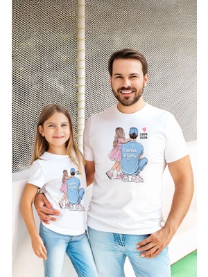 Modacix Canım Kızım Baba Kız Tişört Kombini - Baba Kız Kombin Tekli Ürün Kombin Yap