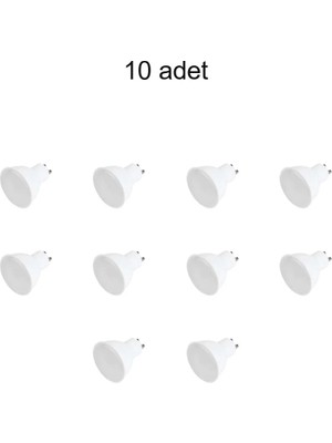 Cata CT-4240 7W Çanak LED Ampül G10 Günışığı 10 Adet