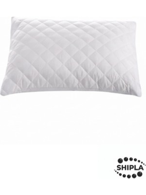 Shipla Home 1 Adet 50X70 cm Kapitone Desenli Fermuarlı Tela Yastık Koruyucu Alez