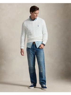 Polo Ralph Lauren Saç Örgü Dokulu Erkek Kazak