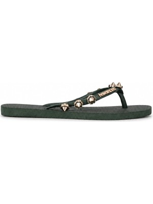 Yeşil Havaianas Havaianas Slim Square Luxury Kadın Terlik