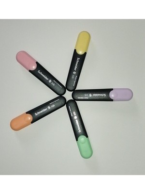 Tr Schneıder 5 Pastel Renk Fosforlu Kalem Seti
