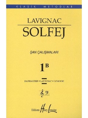 Alkasaz Lavıgnac Solfej Şan Çalişmalari 1b