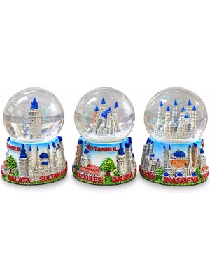 Meks Istanbul Temalı Kar Küresi ALK5847