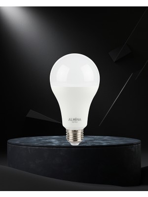 Ecruz Şarjlı LED Ampul E27 30W Soğuk Beyaz
