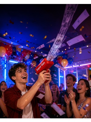 Ecruz Kâğıt Atma Oyuncağı Xuczsupergunnnn-6