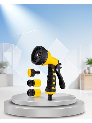 Ecruz 8 Modlu Ayarlanabilir Sulama Tabancası 168 Tl