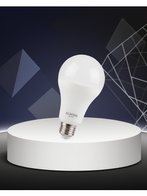 Ecruz Şarjlı LED Ampul E27 30W 6400K