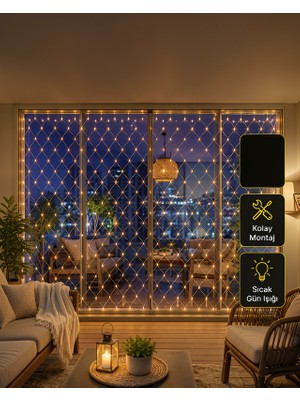 Ecruz Balkon ve Teras Işıkları Gün Işığı LED UCZZ3MAĞLED-2
