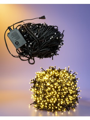 Ecruz 10 Metre LED Gün Işığı Şerit Süsleme Folyo Balon