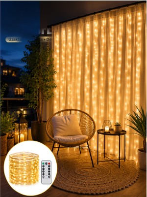 Ecruz Uzaktan Kumandalı Günışığı Peri LED 8 Renk