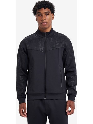 Lescon Siyah Erkek Fermuarlı Sweatshirt 26N-1135