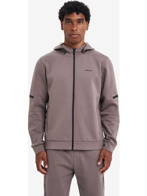 Lescon Vizon Erkek Fermuarlı Kapüşonlu Sweatshirt 26N-1101