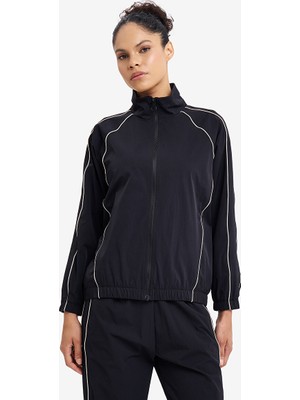 Lescon Siyah Kadın Fermuarlı Sweatshirt 26N-2128