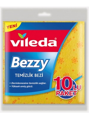 Vileda Bezzy Temizlik Bezi 10'lu