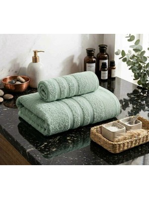 Shipla Home Avellino 2 Parça Havlu Seti 70X140 Banyo Havlusu 50X85 El Havlusu Yumuşak Dokulu