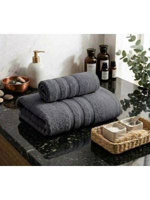 Shipla Home Avellino 2 Parça Havlu Seti 70X140 Banyo Havlusu 50X85 El Havlusu Yumuşak Dokulu