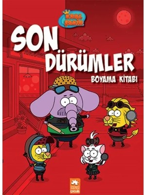 Meks Son Dürümler Boyama Kitabı
