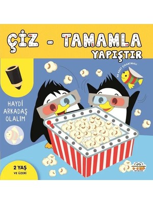 Meks Çiz-Tamamla-Yapıştır Haydi Arkadaş Olalım