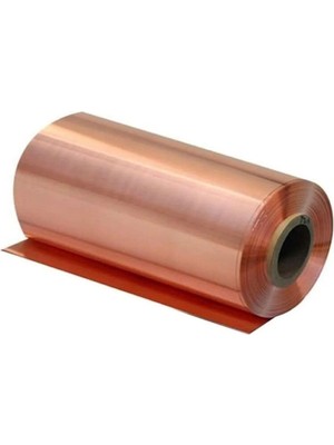 Tr Bakır Levha 0.30X400X1000 Kalınlık 0.30MM En 40CM Boy 1 Metredir