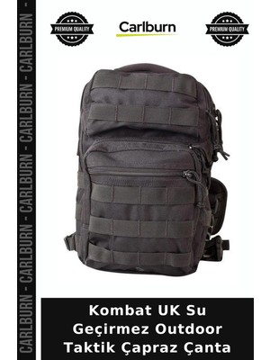 Carlburn Kombat Uk Su Geçirmez Outdoor Taktik Çapraz Çanta Cep Bölmeli Şehir Içi Askeri Tarz