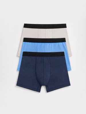 LC Waikiki Lc Waıkıkı Karışık Pamuklu Esnek Erkek Boxer 3'lü Paket